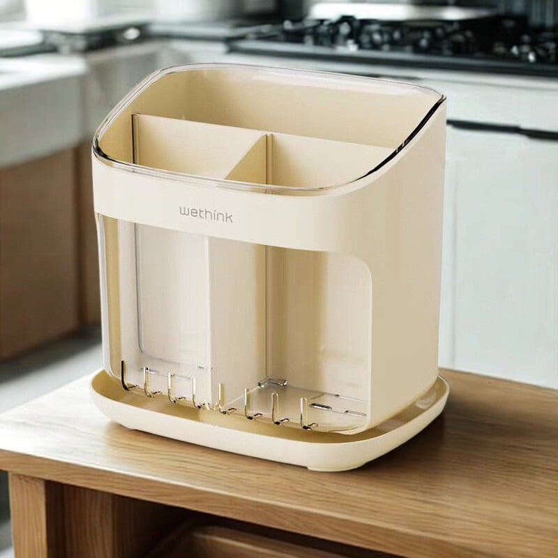 Countertop Cutlery Drainer & Organizer - PRAGMAHOME