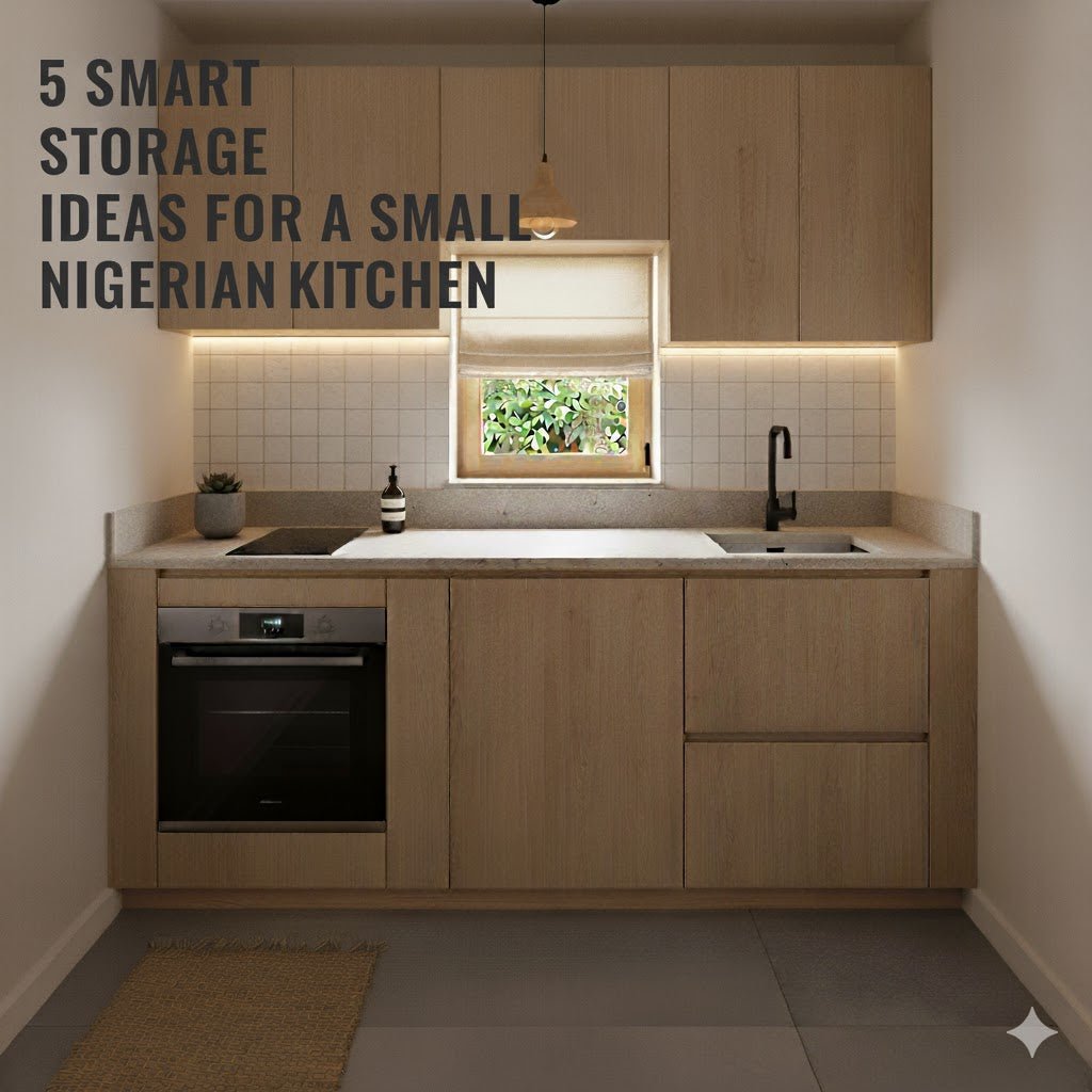 5 Smart Storage Ideas for a Small Nigerian Kitchen - PRAGMAHOME 