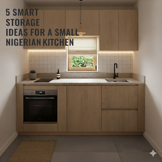 5 Smart Storage Ideas for a Small Nigerian Kitchen - PRAGMAHOME 