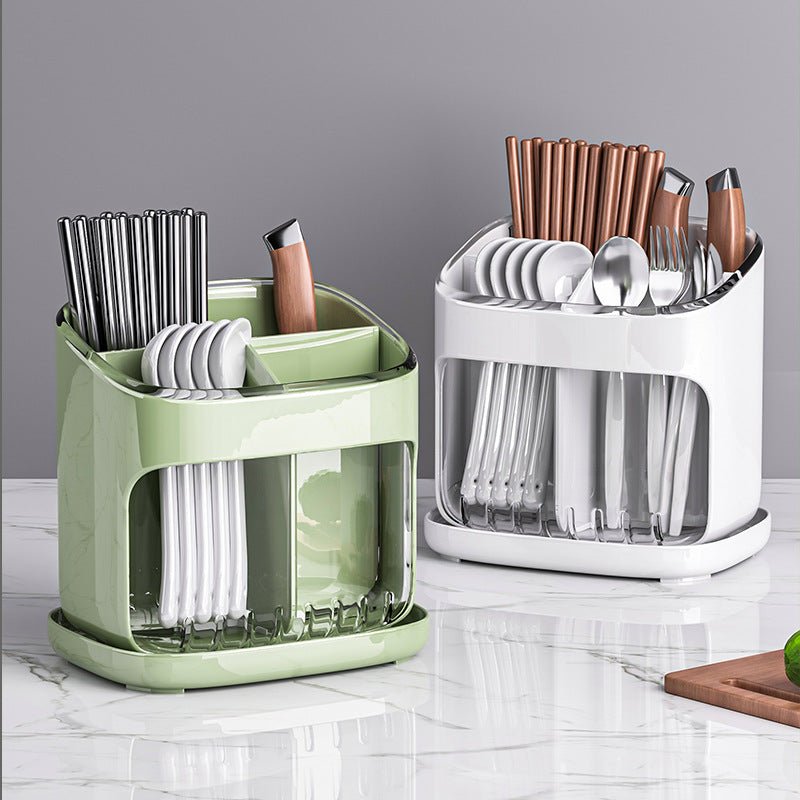 Countertop Cutlery Drainer & Organizer - PRAGMAHOME