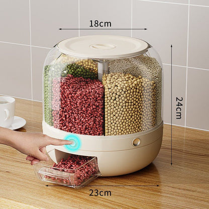 360° Rotating Grain Dispenser - PRAGMAHOME