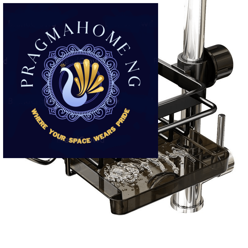 Kitchen Faucet Rack With Drain Tray - PragmaHome NG